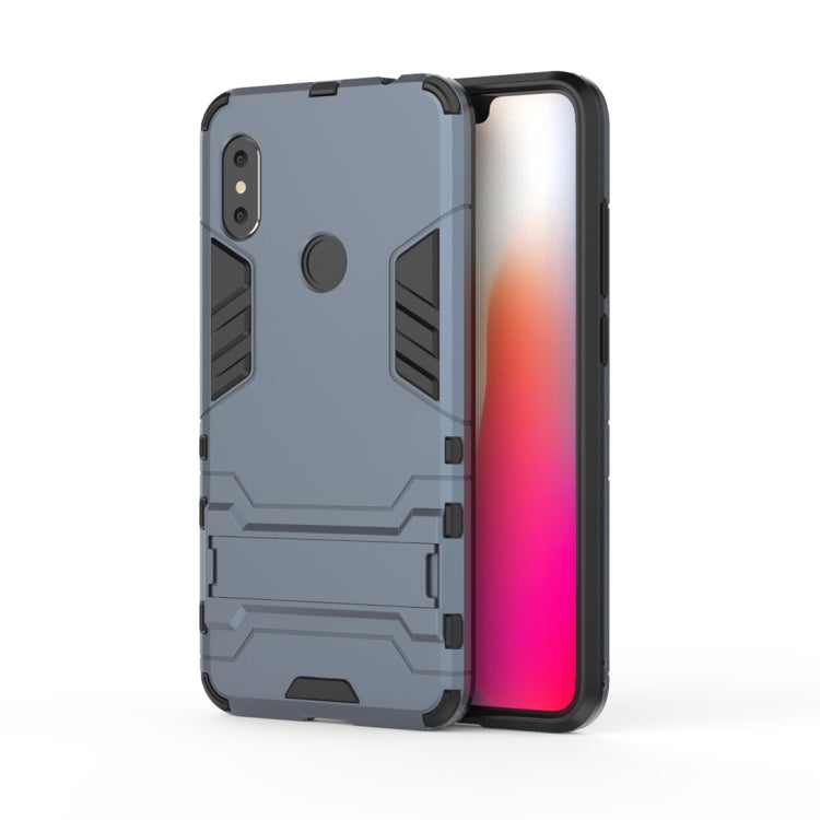 Shockproof PC + TPU  Case for Xiaomi Redmi Note 6, with Holder