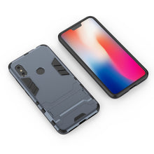 Load image into Gallery viewer, Shockproof PC + TPU  Case for Xiaomi Redmi Note 6, with Holder, Xiaomi Redmi Note 6