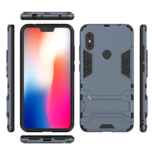Load image into Gallery viewer, Shockproof PC + TPU  Case for Xiaomi Redmi Note 6, with Holder, Xiaomi Redmi Note 6