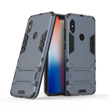 Load image into Gallery viewer, Shockproof PC + TPU  Case for Xiaomi Redmi Note 6, with Holder, Xiaomi Redmi Note 6