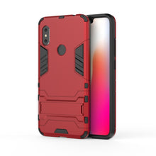 Load image into Gallery viewer, Shockproof PC + TPU  Case for Xiaomi Redmi Note 6, with Holder