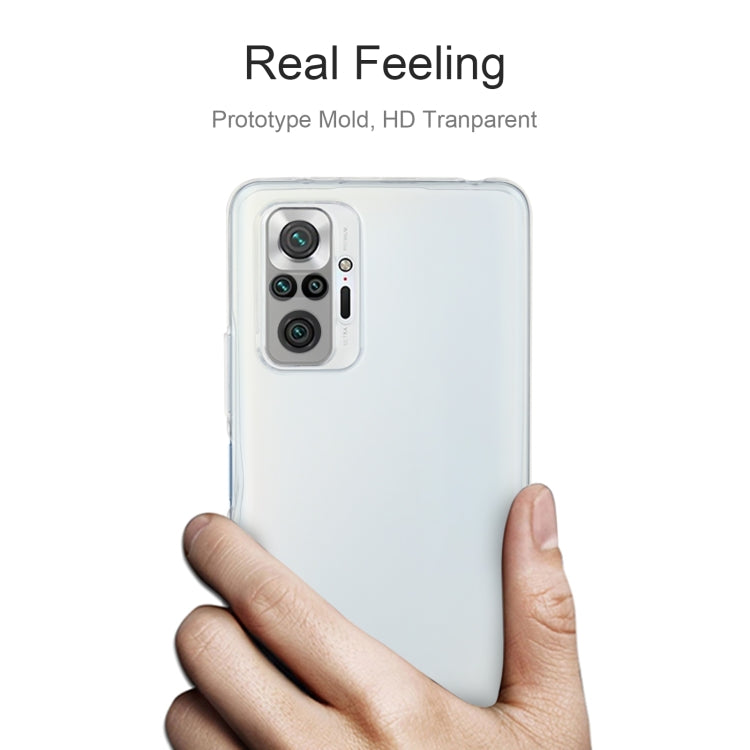 For Xiaomi Redmi Note 10 Pro 0.75mm Ultra-thin Transparent TPU Soft Protective Case