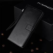 Load image into Gallery viewer, Crazy Horse Texture Horizontal Flip Leather Case for Xiaomi Redmi Note 7, with Holder &amp; Card Slots &amp; Wallet &amp; Lanyard, For Redmi Note 7, Xiaomi Redmi Note 7, For Xiaomi Redmi Note 7 (Lanyard)