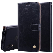 Load image into Gallery viewer, Business Style Oil Wax Texture Horizontal Flip Leather Case for Xiaomi Redmi 7, with Holder &amp; Card Slots &amp; Wallet