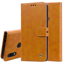 Load image into Gallery viewer, Business Style Oil Wax Texture Horizontal Flip Leather Case for Xiaomi Redmi 7, with Holder &amp; Card Slots &amp; Wallet, For Xiaomi Redmi 7