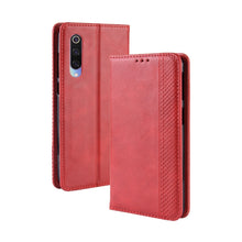 Load image into Gallery viewer, Magnetic Buckle Retro Texture Horizontal Flip Leather Case for Xiaomi Mi 9, with Holder &amp; Card Slots &amp; Wallet