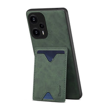 Load image into Gallery viewer, Denior PU Back Cover Card Slot Holder Phone Case For Xiaomi Redmi Note 12 Turbo / Poco F5, For Xiaomi Redmi Note 12 Turbo / Poco F5