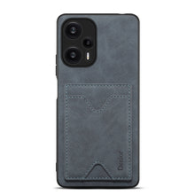 Load image into Gallery viewer, Denior PU Back Cover Card Slot Holder Phone Case For Xiaomi Redmi Note 12 Turbo / Poco F5, For Xiaomi Redmi Note 12 Turbo / Poco F5