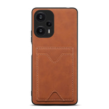 Load image into Gallery viewer, Denior PU Back Cover Card Slot Holder Phone Case For Xiaomi Redmi Note 12 Turbo / Poco F5, For Xiaomi Redmi Note 12 Turbo / Poco F5