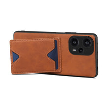 Load image into Gallery viewer, Denior PU Back Cover Card Slot Holder Phone Case For Xiaomi Redmi Note 12 Turbo / Poco F5, For Xiaomi Redmi Note 12 Turbo / Poco F5