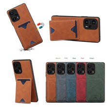 Load image into Gallery viewer, Denior PU Back Cover Card Slot Holder Phone Case For Xiaomi Redmi Note 12 Turbo / Poco F5, For Xiaomi Redmi Note 12 Turbo / Poco F5