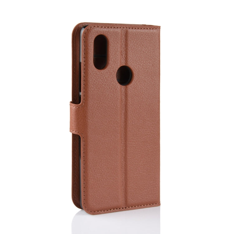 Litchi Texture Horizontal Flip Leather Case for Xiaomi Mi 8 SE, with Wallet & Holder & Card Slots