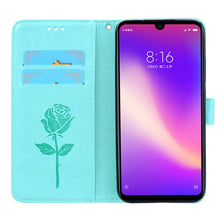 Load image into Gallery viewer, Rose Embossed Horizontal Flip PU Leather Case for Xiaomi Redmi 7, with Holder &amp; Card Slots &amp; Wallet