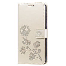 Load image into Gallery viewer, Rose Embossed Horizontal Flip PU Leather Case for Xiaomi Redmi 7, with Holder &amp; Card Slots &amp; Wallet, For Xiaomi Redmi 7