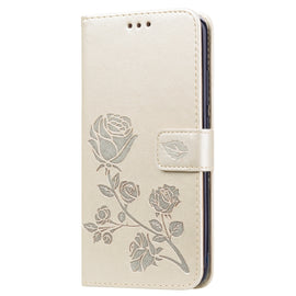 Rose Embossed Horizontal Flip PU Leather Case for Xiaomi Redmi 7, with Holder & Card Slots & Wallet, For Xiaomi Redmi 7
