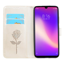 Load image into Gallery viewer, Rose Embossed Horizontal Flip PU Leather Case for Xiaomi Redmi 7, with Holder &amp; Card Slots &amp; Wallet, For Xiaomi Redmi 7