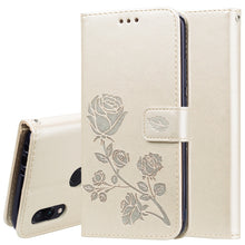 Load image into Gallery viewer, Rose Embossed Horizontal Flip PU Leather Case for Xiaomi Redmi 7, with Holder &amp; Card Slots &amp; Wallet, For Xiaomi Redmi 7
