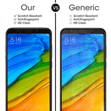 Load image into Gallery viewer, For Xiaomi  Redmi 5 Plus 9H Surface Hardness 2.5D Edge Anti-scratch Silk-screen Full Screen HD Tempered Glass Screen Protector