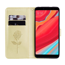 Load image into Gallery viewer, Rose Embossed Horizontal Flip Environmental PU Leather Case for Xiaomi Redmi S2, with Holder &amp; Card Slots &amp; Wallet