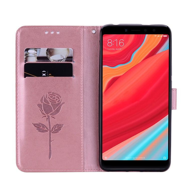 Rose Embossed Horizontal Flip Environmental PU Leather Case for Xiaomi Redmi S2, with Holder & Card Slots & Wallet, For Xiaomi Redmi S2