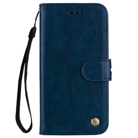 Business Style Oil Wax Texture Horizontal Flip Leather Case for Xiaomi Redmi S2, with Holder & Card Slots & Wallet, For Xiaomi S2
