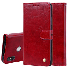 Load image into Gallery viewer, Business Style Oil Wax Texture Horizontal Flip Leather Case for Xiaomi Redmi S2, with Holder &amp; Card Slots &amp; Wallet, For Xiaomi S2