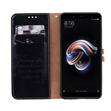 Load image into Gallery viewer, Business Style Oil Wax Texture Horizontal Flip Leather Case for Xiaomi Redmi Note 5 Pro, with Holder &amp; Card Slots &amp; Wallet, For Xiaomi Note 5 Pro