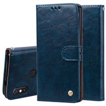 Load image into Gallery viewer, Business Style Oil Wax Texture Horizontal Flip Leather Case for Xiaomi Redmi Note 5 Pro, with Holder &amp; Card Slots &amp; Wallet, For Xiaomi Note 5 Pro