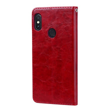 Load image into Gallery viewer, Business Style Oil Wax Texture Horizontal Flip Leather Case for Xiaomi Redmi Note 5 Pro, with Holder &amp; Card Slots &amp; Wallet, For Xiaomi Note 5 Pro