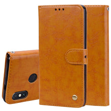 Load image into Gallery viewer, Business Style Oil Wax Texture Horizontal Flip Leather Case for Xiaomi Redmi Note 5 Pro, with Holder &amp; Card Slots &amp; Wallet, For Xiaomi Note 5 Pro