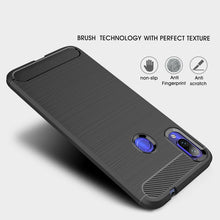 Load image into Gallery viewer, Brushed Texture Carbon Fiber TPU Case for Xiaomi Redmi Note 7 / Redmi Note 7 Pro, For Redmi Note 7