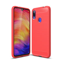 Load image into Gallery viewer, Brushed Texture Carbon Fiber TPU Case for Xiaomi Redmi Note 7 / Redmi Note 7 Pro, For Redmi Note 7