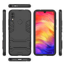 Load image into Gallery viewer, Shockproof PC + TPU Case for XiaoMi RedMi Note 7, with Holder, XiaoMi RedMi Note 7
