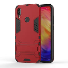 Load image into Gallery viewer, Shockproof PC + TPU Case for XiaoMi RedMi Note 7, with Holder, XiaoMi RedMi Note 7