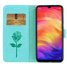 Load image into Gallery viewer, Rose Embossed Horizontal Flip PU Leather Case for Xiaomi Redmi Note 7, with Holder &amp; Card Slots &amp; Wallet, For Xiaomi Redmi Note 7