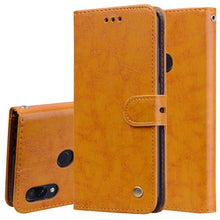 Load image into Gallery viewer, Business Style Oil Wax Texture Horizontal Flip Leather Case for Xiaomi Redmi Note7, with Holder &amp; Card Slots &amp; Wallet, For Xiaomi Redmi Note7