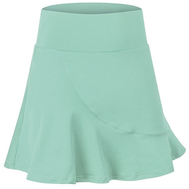 Anti-emptied And Quick-drying Sports Skirt With Mini-socks For Women, S, M, L, XL, XXL