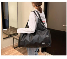 Load image into Gallery viewer, Soft Nylon Cloth Shoulder Sports Gym Yoga Handbag