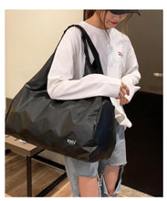 Load image into Gallery viewer, Soft Nylon Cloth Shoulder Sports Gym Yoga Handbag