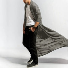 Load image into Gallery viewer, Mens Casual Loose Long Cardigans Coat (Color:Black Size:S), S, M, L, XL, XXL, XXXL