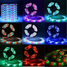 Load image into Gallery viewer, EU Plug 5M 2835SMD No Waterproof Light With 44 Key Remote Control RGB LED Light Strip
