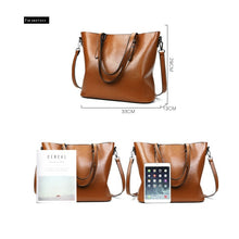 Load image into Gallery viewer, Casual PU Shoulder Bag Ladies Handbag Messenger Bag