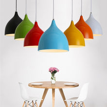 Load image into Gallery viewer, Restaurant Chandelier Simple Modern Single-head Dining Table Lamp Fashion Aisle Living Room Bar