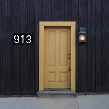 Load image into Gallery viewer, 0.36W Solar Powered Wall Mount 6 LEDs Lighting Doorplate Lamp House Number Porch Lights with Solar Pannel(1), -1.0, -2.0, -3.0, -4.0, -5.0, -6.0, -7.0, -8.0, -9.0, 0.0
