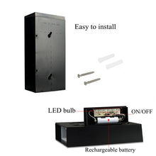 Load image into Gallery viewer, 0.36W Solar Powered Wall Mount 6 LEDs Lighting Doorplate Lamp House Number Porch Lights with Solar Pannel(1), -1.0, -2.0, -3.0, -4.0, -5.0, -6.0, -7.0, -8.0, -9.0, 0.0