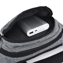 Load image into Gallery viewer, Pure Color Multi-function Pockets Waterproof Chest Bag Waist Crossbody Sports Bag