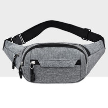 Load image into Gallery viewer, Pure Color Multi-function Pockets Waterproof Chest Bag Waist Crossbody Sports Bag