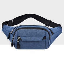Load image into Gallery viewer, Pure Color Multi-function Pockets Waterproof Chest Bag Waist Crossbody Sports Bag