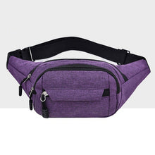 Load image into Gallery viewer, Pure Color Multi-function Pockets Waterproof Chest Bag Waist Crossbody Sports Bag