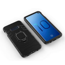 Load image into Gallery viewer, PC + TPU Shockproof Protective Case for Galaxy S10e, with Magnetic Ring Holder